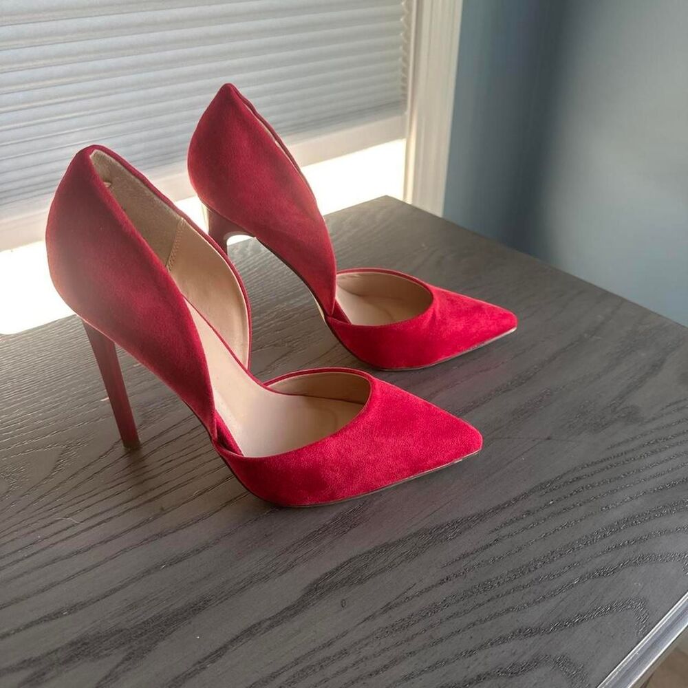 Justfab Women's Red Courts